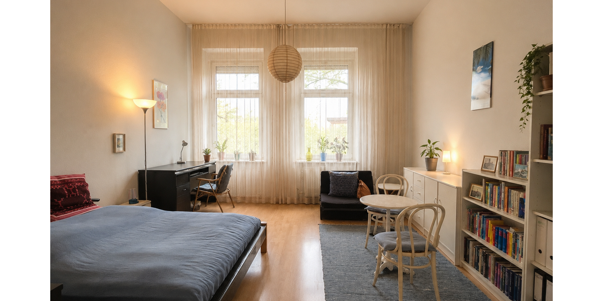 Etagenwohnung Düsseldorf Düsseltal - 1 Zimmer, 38 m&sup2;, 159.000&euro; | Angebot:26503955