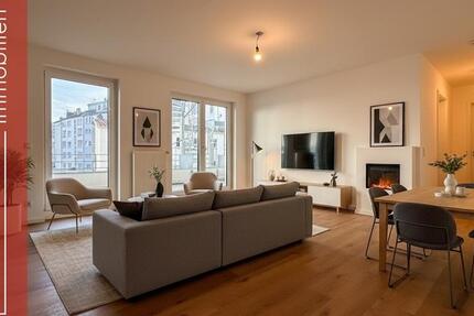 Pempelfort: Urbaner Wohntraum – stilvolle 3-Zimmer-Wohnung in Bestlage mit Balkon & Einbauküche 3 zimmer