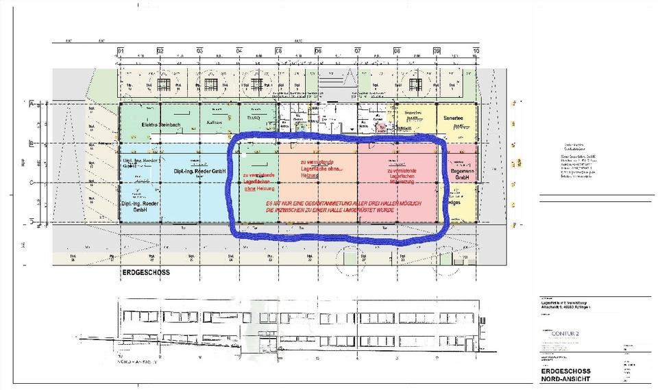 Lagerhalle in einer neuwertigen, kleinen Gewerbeimmobilie mit Glasfaseranschluss zimmer