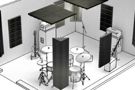 Proberaum zur Miete in Wuppertal zimmer