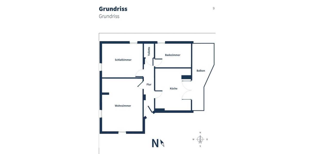 Etagenwohnung Bergisch Gladbach Kaule - 2 Zimmer, 80 m&sup2;, 390.000&euro; | Angebot:26377232