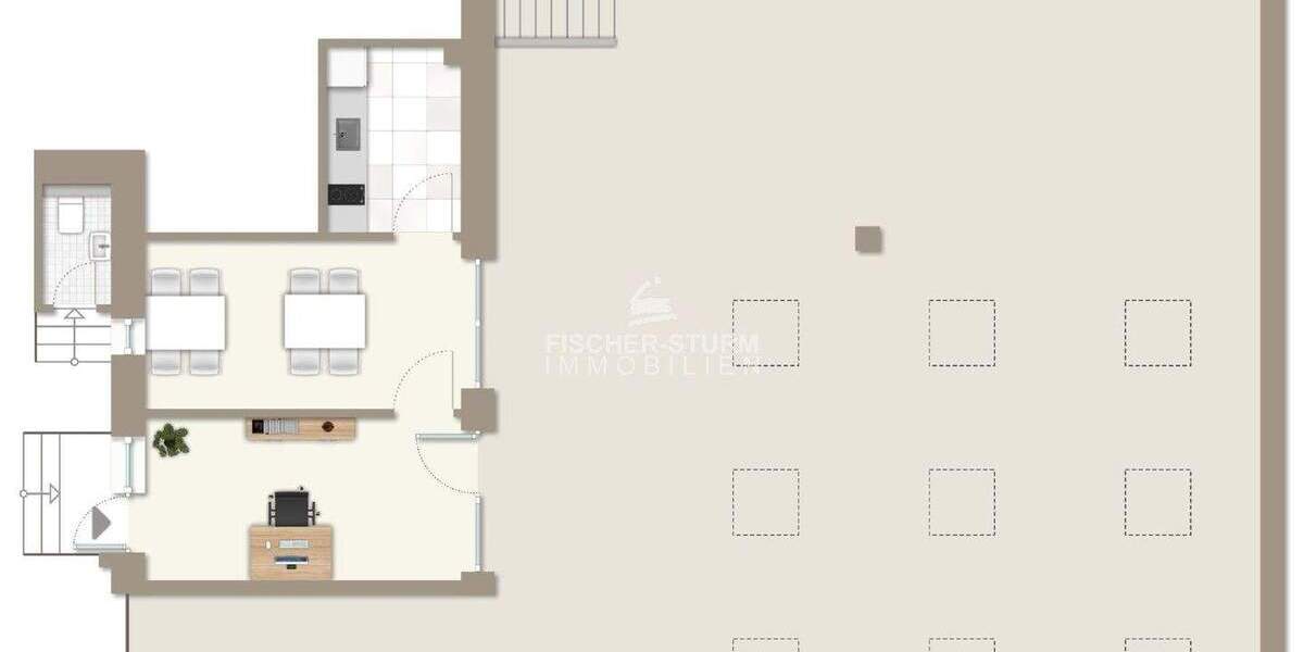 Düsseldorf-Oberbilk: Frisch sanierte Halle mit Büro + Lager! zimmer