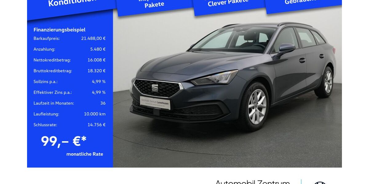 Seat Leon 48.280 km 21.180 &euro; Leverkusen 51379