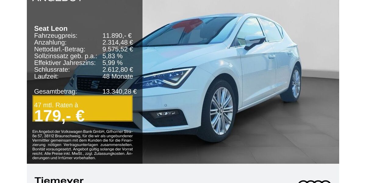 Seat Leon 135.040 km 11.790 &euro; Remscheid 42897