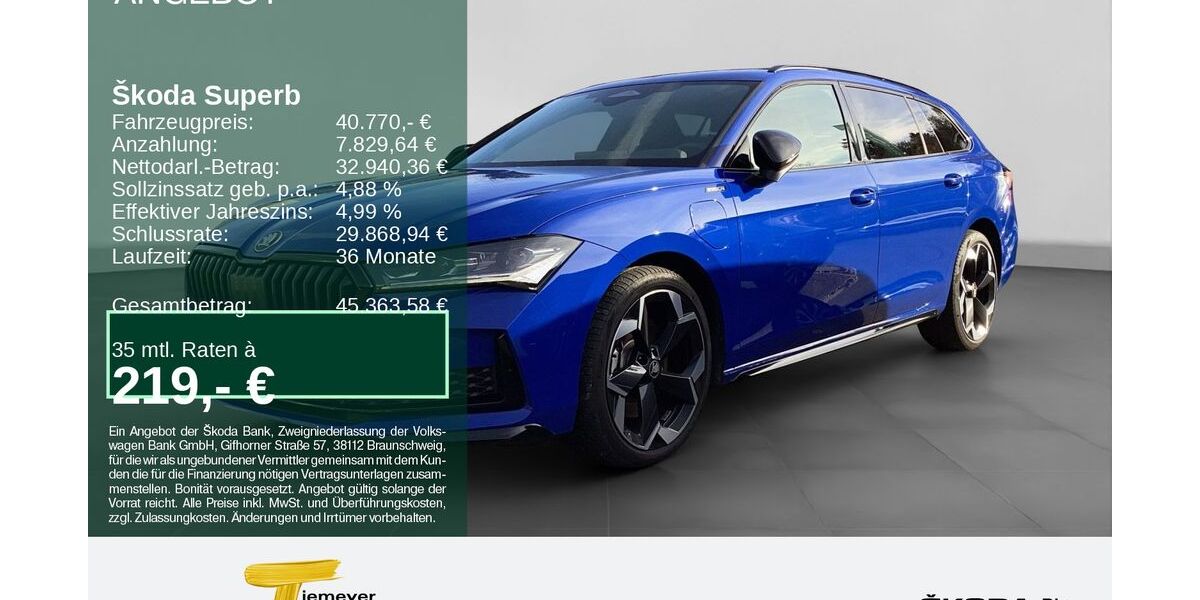 Skoda Superb 37.114 km 40.770 &euro; Remscheid 42857