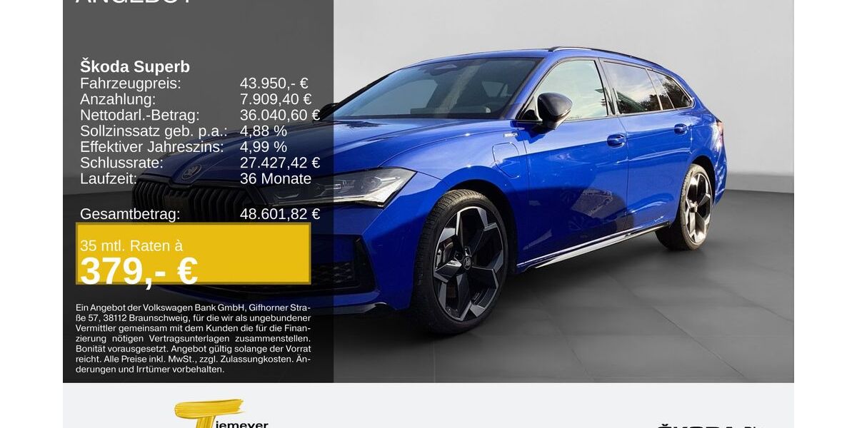 Skoda Superb 37.114 km 41.970 &euro; Remscheid 42857