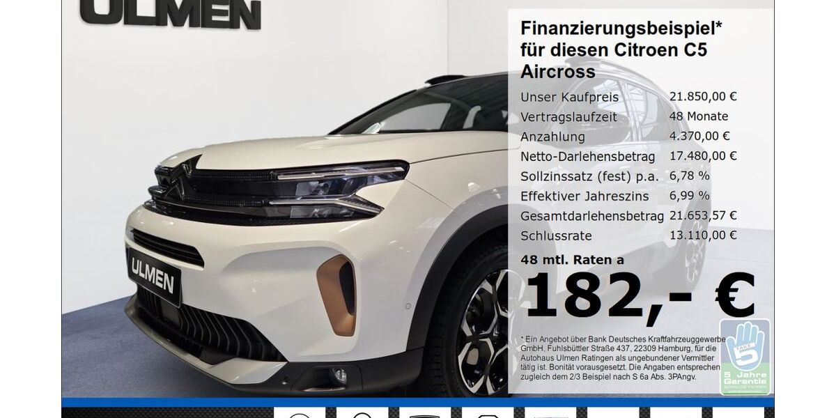 Citroen C5 Aircross 12.277 km 21.850 &euro; Ratingen 40880