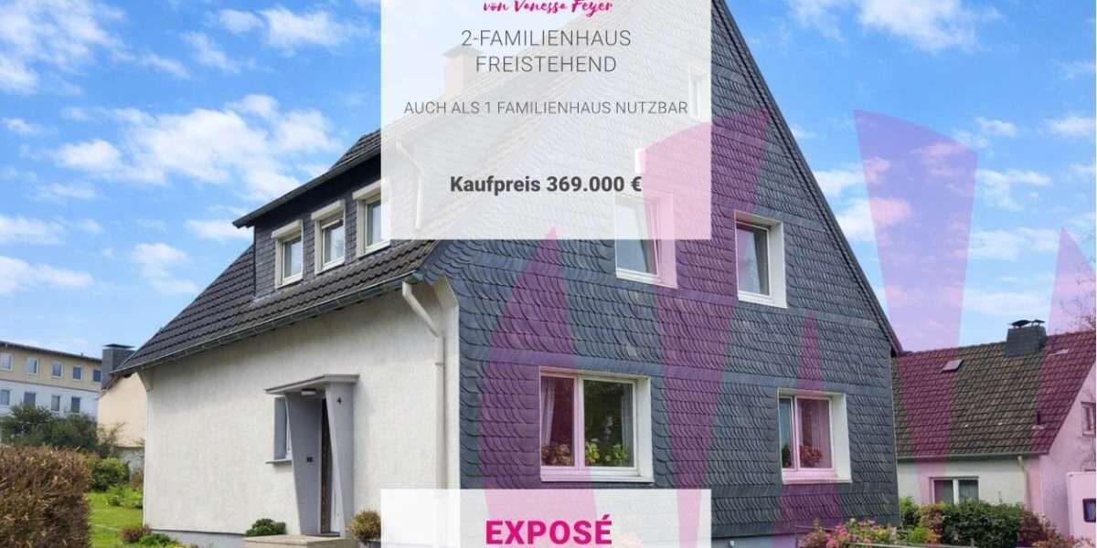 Einfamilienhaus Remscheid Gemarkung Bergisch Born - 6 Zimmer, 128 m&sup2;, 369.000&euro; | Angebot:26821858
