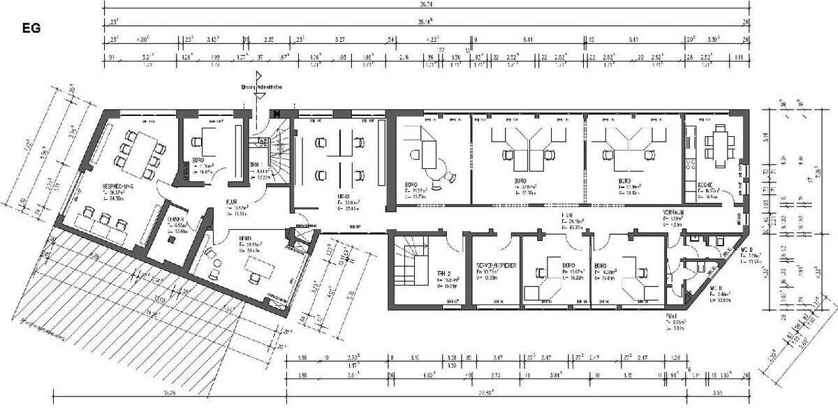 Gewerbeobjekt Wuppertal Elberfeld - 9 Zimmer, 298 m&sup2;, 1.950&euro; | Angebot:26433225