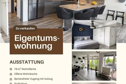 Wohnung Wuppertal Gemarkung Ronsdorf - 2.5 Zimmer, 80 m&sup2;, 298.000&euro; | Angebot:27413709