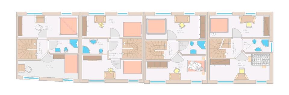 Reihenhaus Hückeswagen - 5 Zimmer, 100 m&sup2;, 349.000&euro; | Angebot:26180475