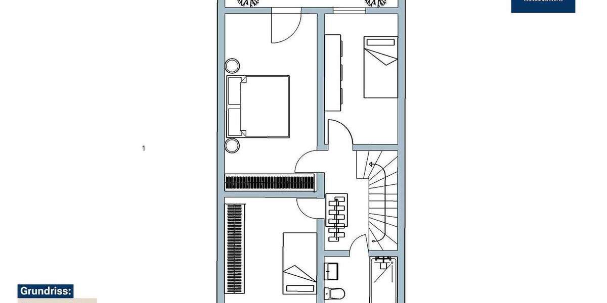Reihenmittelhaus Langenfeld (Rheinland) Richrath - 5 Zimmer, 99 m&sup2;, 335.000&euro; | Angebot:25879141