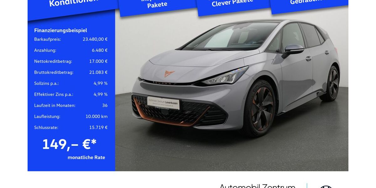 Cupra Born 44.584 km 22.680 &euro; Leverkusen 51379