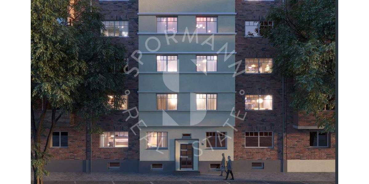 Etagenwohnung Düsseldorf Flingern Nord - 3 Zimmer, 90 m&sup2;, 799.000&euro; | Angebot:25738872