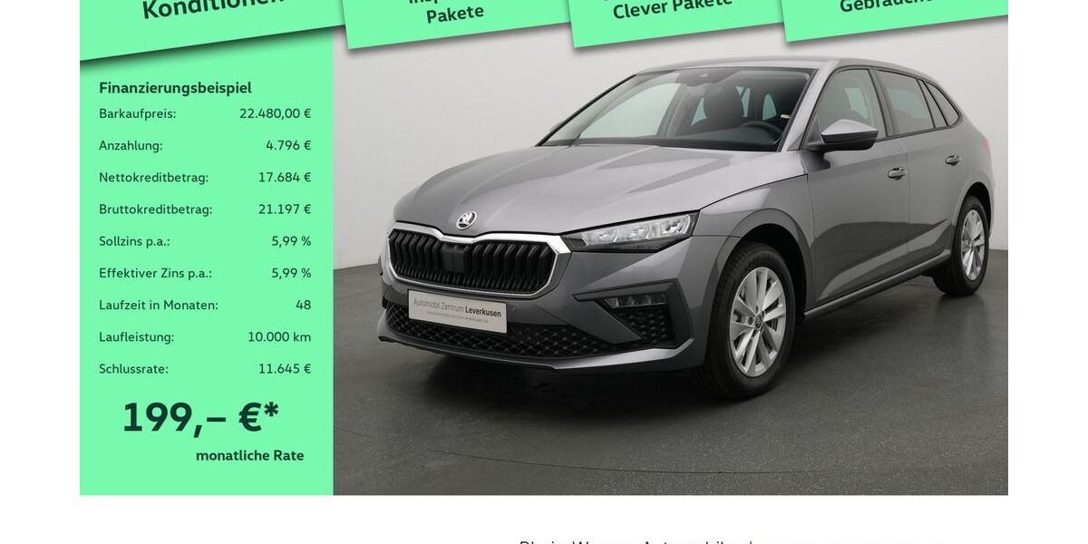 Skoda Scala 1.009 km 22.480 &euro; Leverkusen 51379