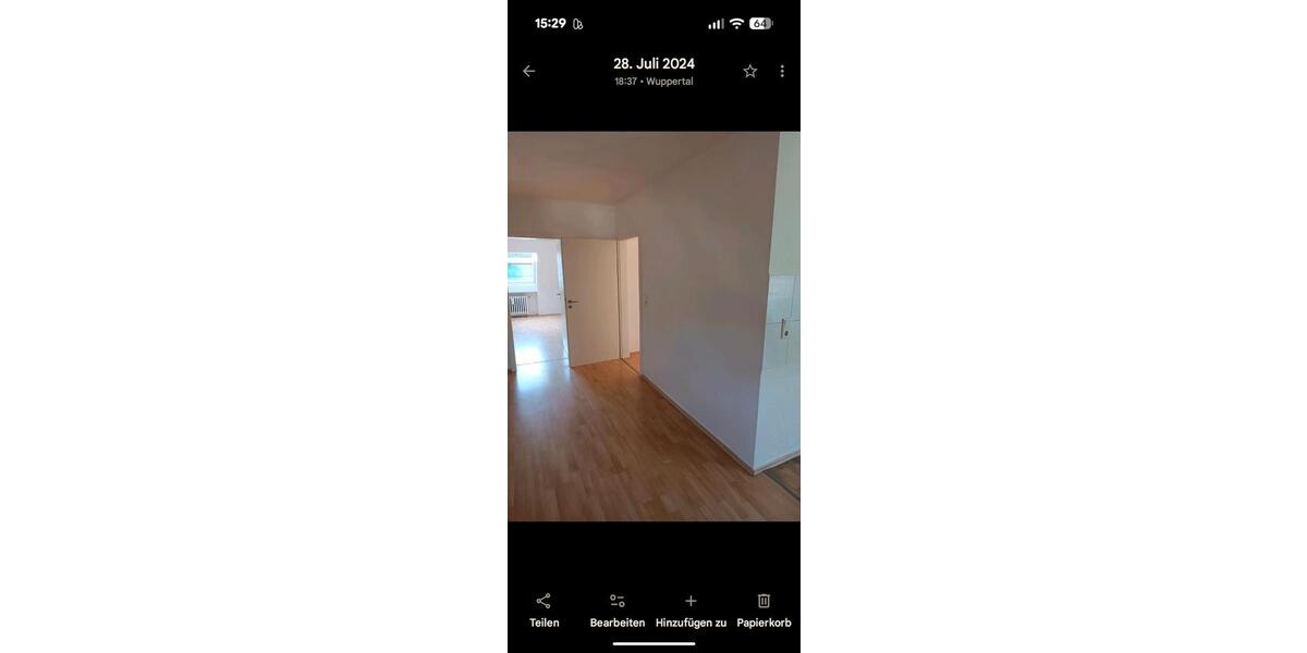 3 Zimmer Wohnung mit Garage Nähe Nordbahntrasse. 3 zimmer