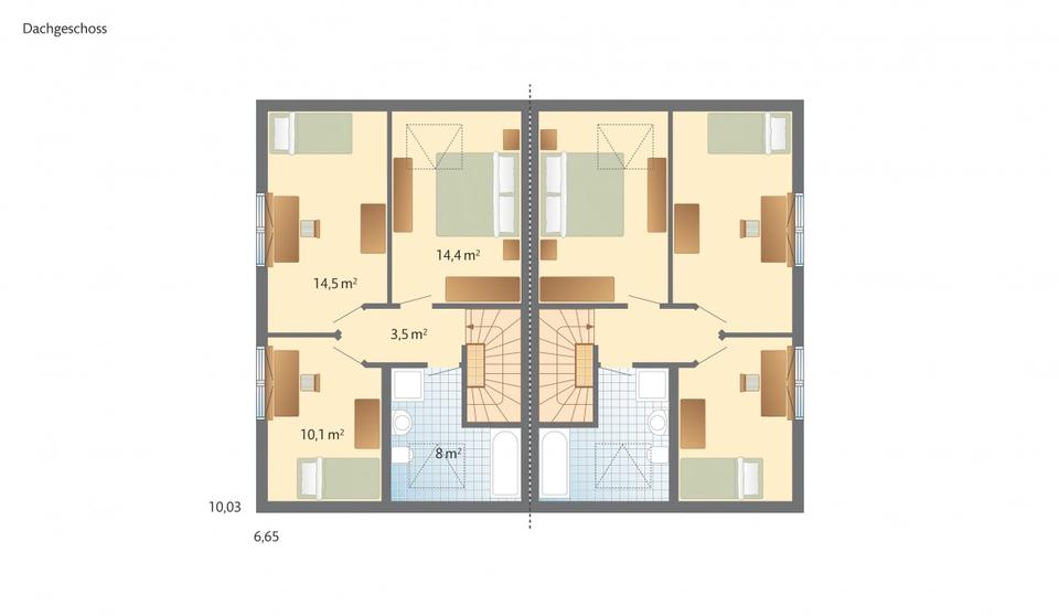 Doppelhaushälfte Köln Mülheim - 4 Zimmer, 120 m&sup2;, 2.970&euro; | Angebot:23408043