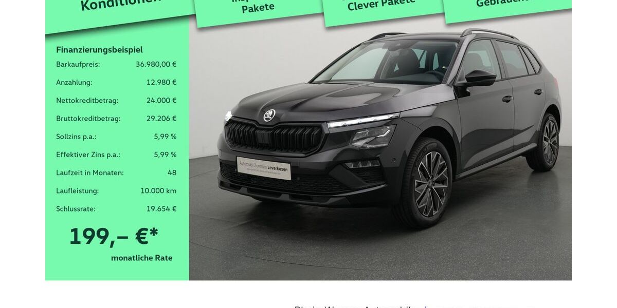 Skoda Kamiq 1.009 km 34.980 &euro; Leverkusen 51379