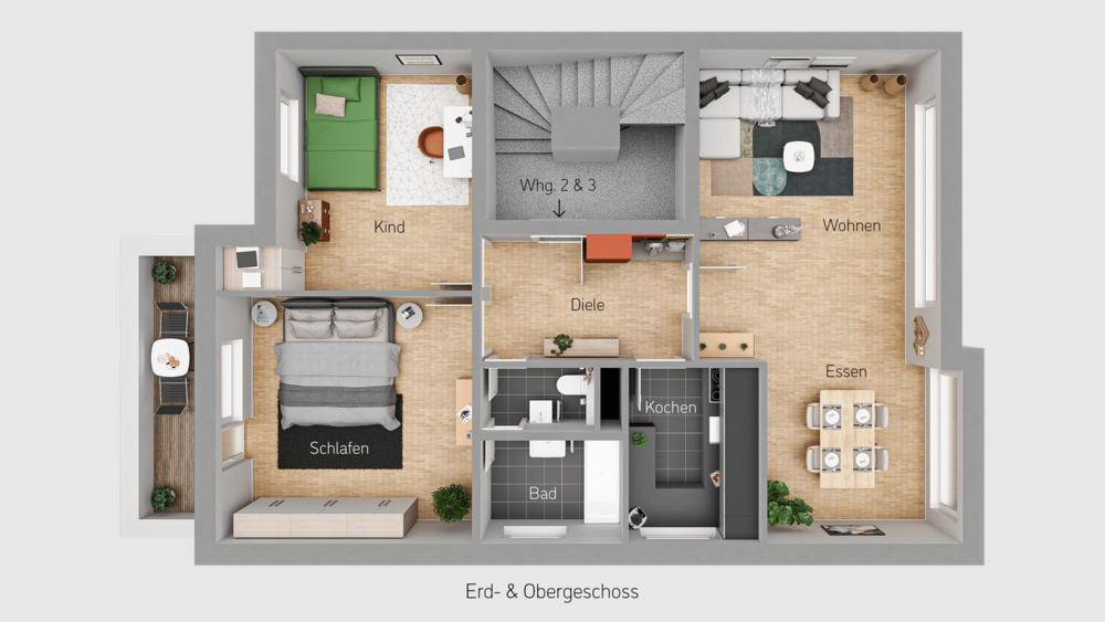 Mehrfamilienhaus, Wohnhaus Düsseldorf Bilk - 1 Zimmer, 291 m&sup2;, 1.149.000&euro; | Angebot:26798074