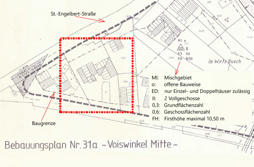 Grundstück zu verkaufen in Odenthal 559.000 € 1147 m²