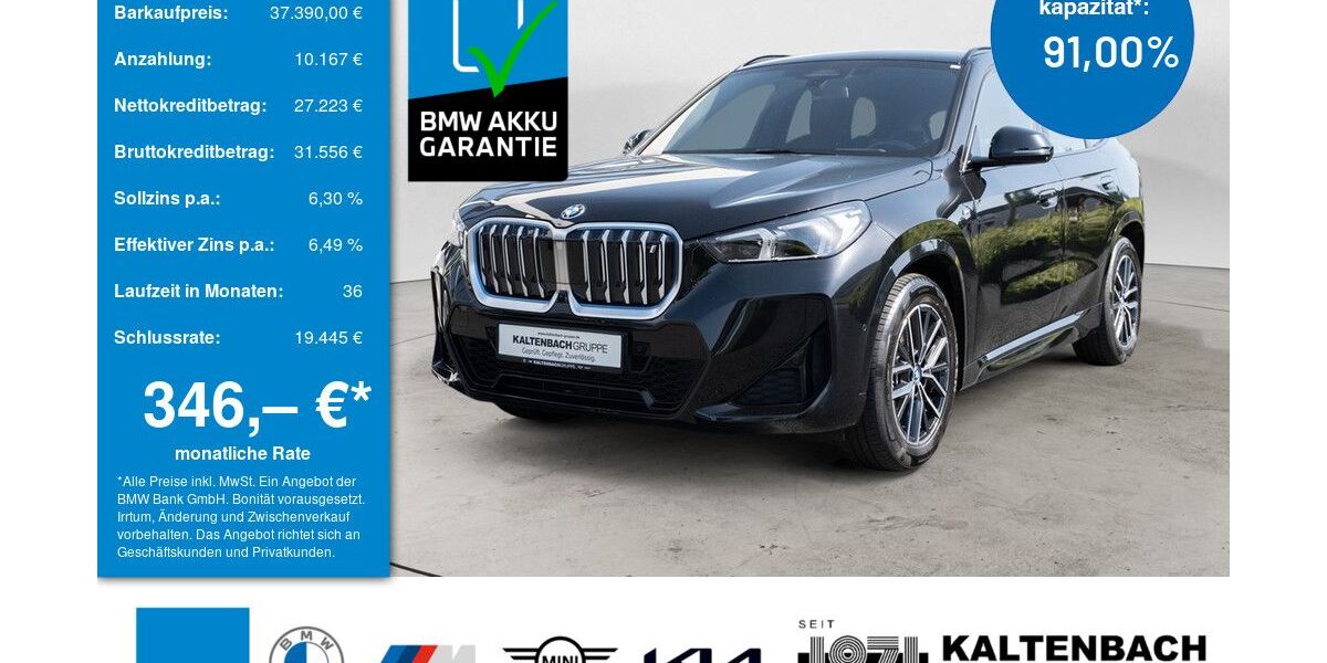 BMW iX1 28.539 km 37.390 &euro; Overath-Vilkerath 51491