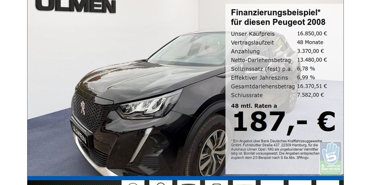 Peugeot 2008 29.465 km 16.444 &euro; Düsseldorf 40231