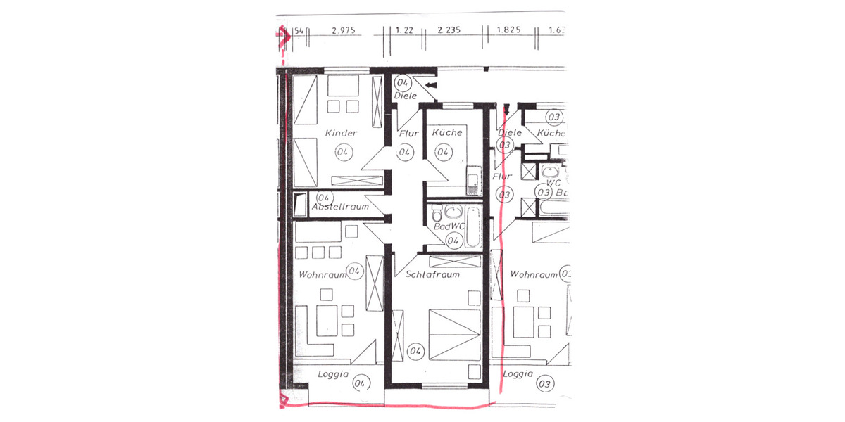 Charmante 3-Zimmer-Wohnung in zentraler Lage 3 zimmer