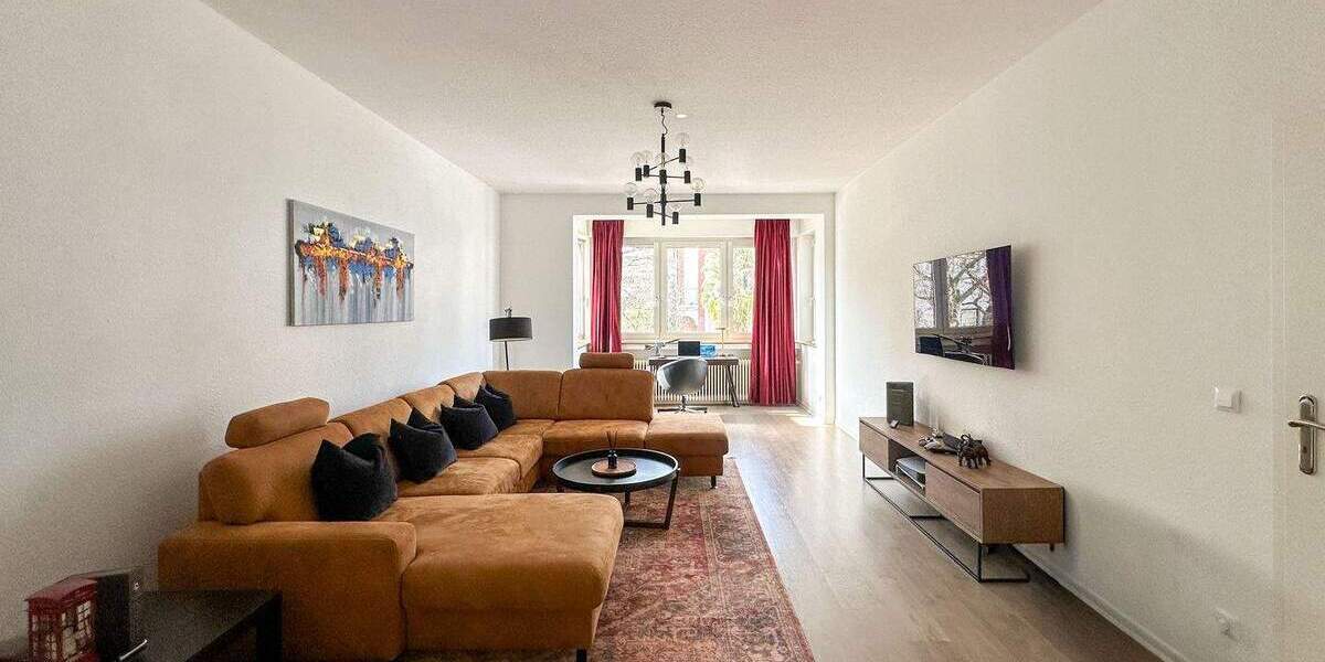 Etagenwohnung Düsseldorf Grafenberg - 3 Zimmer, 100 m&sup2;, 1.300&euro; | Angebot:25471853