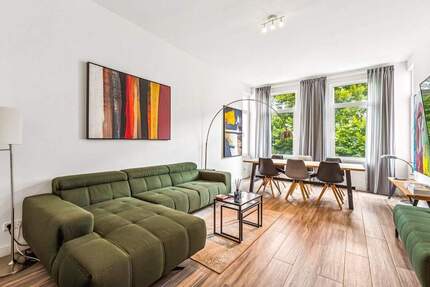 Licht, Luft und Altbauflair - weitläufige 5-Zimmer-Wohnung in Düsseldorf-Friedrichstadt. 5 zimmer
