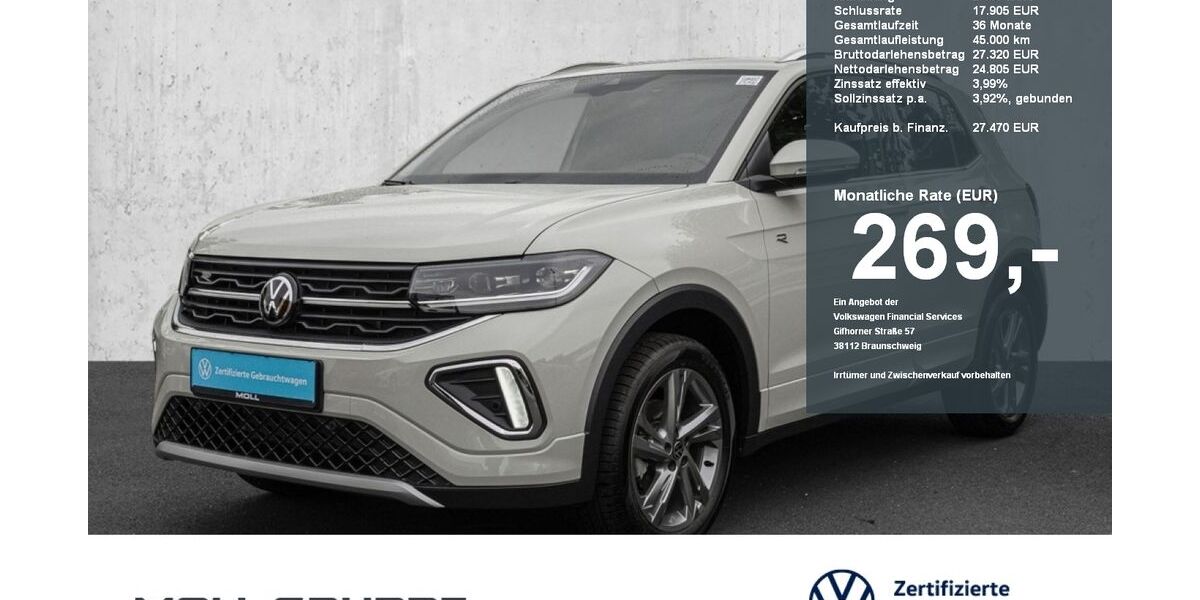 VW T-Cross 2.337 km 25.890 &euro; Düsseldorf 40474