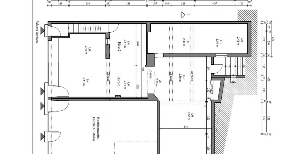 Praxis oder Büro im Zentrum von Engelskirchen zimmer