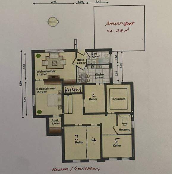 Gepflegtes Mehrfamilienhaus in Solingen-Mitte! 1 zimmer