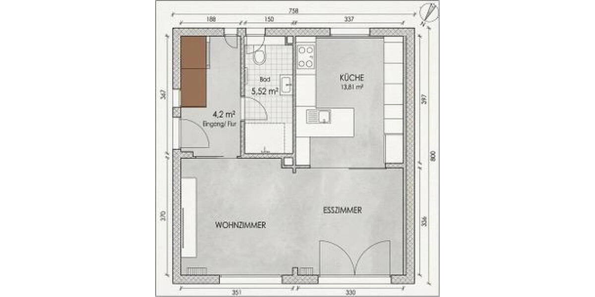 Doppelhaushälfte Erkrath Hochdahl - 4 Zimmer, 100 m&sup2;, 545.000&euro; | Angebot:25969923