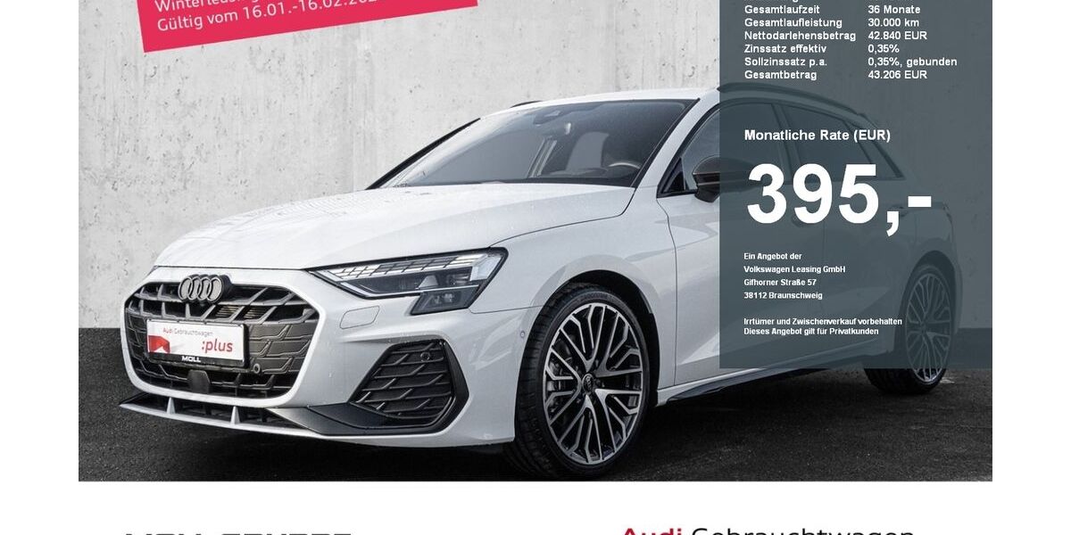 Audi A3 5.890 km 42.840 &euro; Düsseldorf 40549