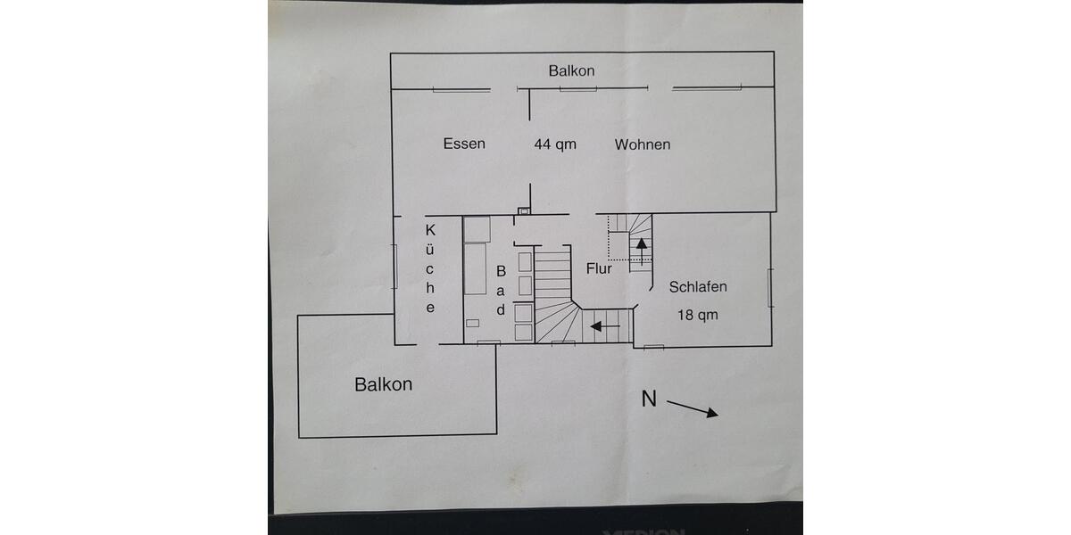 Etagenwohnung Hückeswagen - 2 Zimmer, 90 m&sup2;, 1.050&euro; | Angebot:25723682