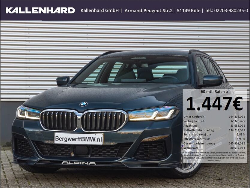 Alpina B5 12.646 km 164.815 € Köln 51149