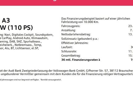 Audi A3 65.567 km 21.499 &euro; Wuppertal 42109