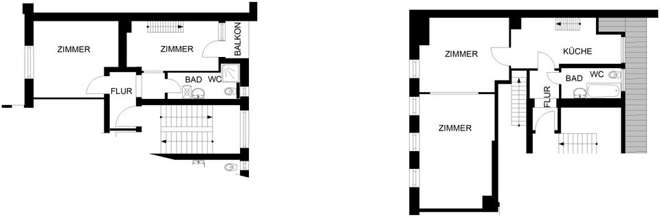 Etagenwohnung Hagen Hagen-Nord - 3 Zimmer, 76 m&sup2;, 453&euro; | Angebot:25323328