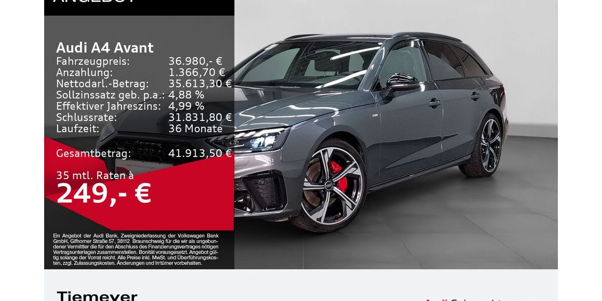 Audi A4 25.590 km 36.480 &euro; Remscheid 42897