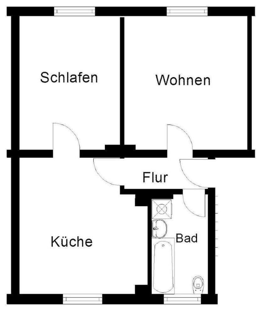 Wohnung zum Mieten in Wuppertal 437 € 54.48 m²