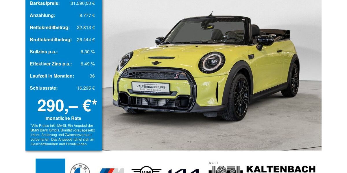 Mini Cooper S Cabrio 17.308 km 31.290 &euro; Remscheid 42897