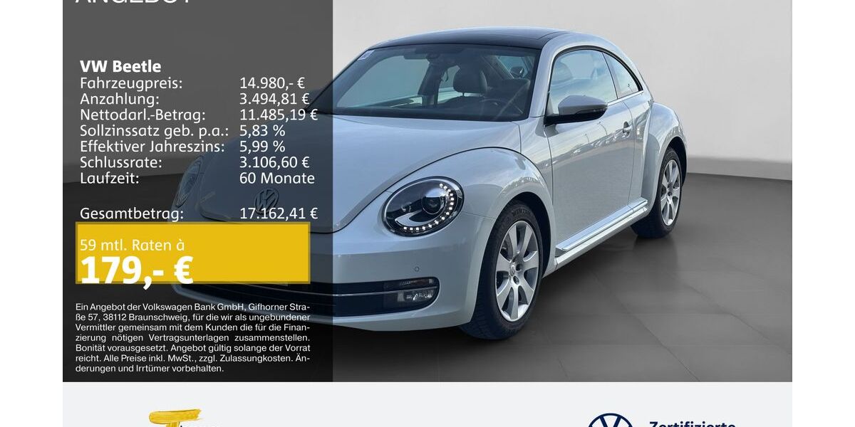 VW Beetle 45.870 km 14.590 &euro; Remscheid 42897