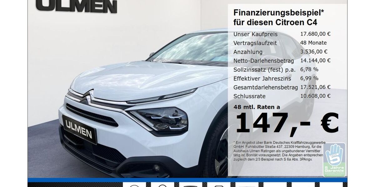 Citroen C4 25.985 km 17.680 &euro; Ratingen 40880