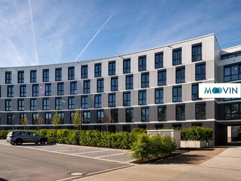 URBAN BASE: Vollmöbliertes 1-Zimmer-Large-Apartment mit EBK, TERRASSE, ALL-IN-MIETE, UVM. am Rheinufer