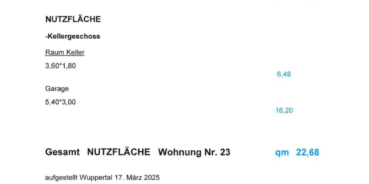 Maisonette-ETW in Wuppertal-Katernberg + Garage möglich 3 zimmer