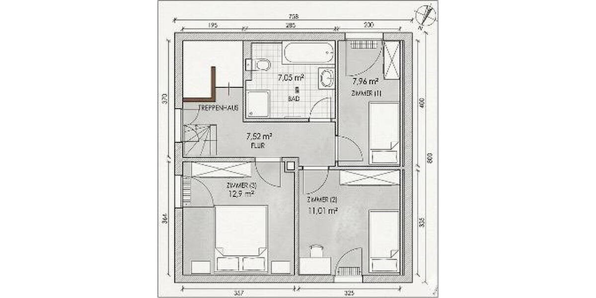 Doppelhaushälfte Erkrath Hochdahl - 4 Zimmer, 100 m&sup2;, 545.000&euro; | Angebot:25969923