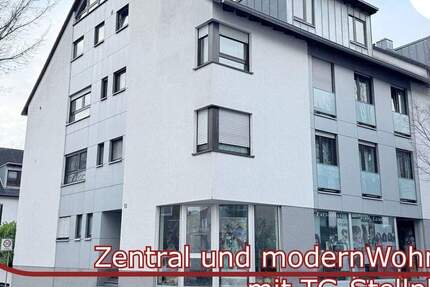 Renovierte 3-Zimmer-Etagenwohnung mit Balkon & Tiefgaragenstellplatz in zentraler Lage von Leichlingen 3 zimmer