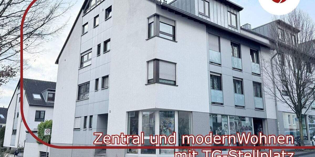 Renovierte 3-Zimmer-Etagenwohnung mit Balkon & Tiefgaragenstellplatz in zentraler Lage von Leichlingen 3 zimmer