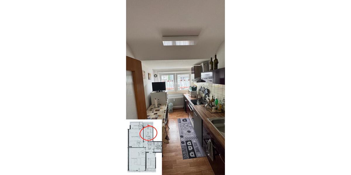 Dachgeschoßwohnung Remscheid Reinshagen - 2 Zimmer, 56 m&sup2;, 86.000&euro; | Angebot:27450774