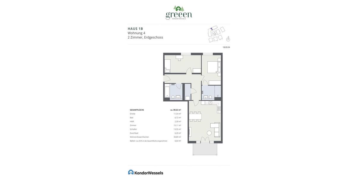 3-Zimmer-Neubauwohnung mit Terrasse 3 zimmer